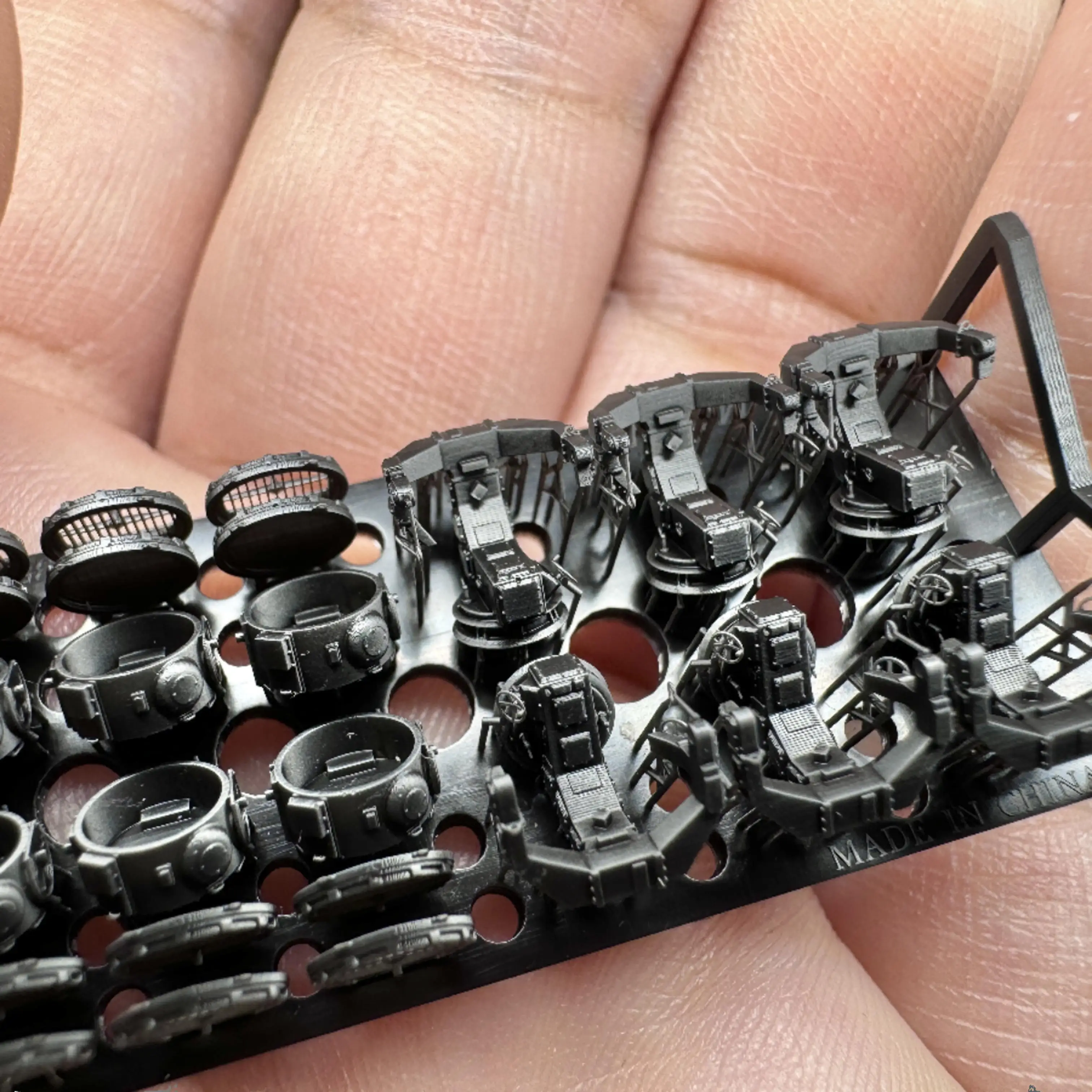 MUYI MODEL STUDIO 1/350 G350020 KRIEGSMARINE SEARCHLIGHT TYPE A 3Dプリントキット