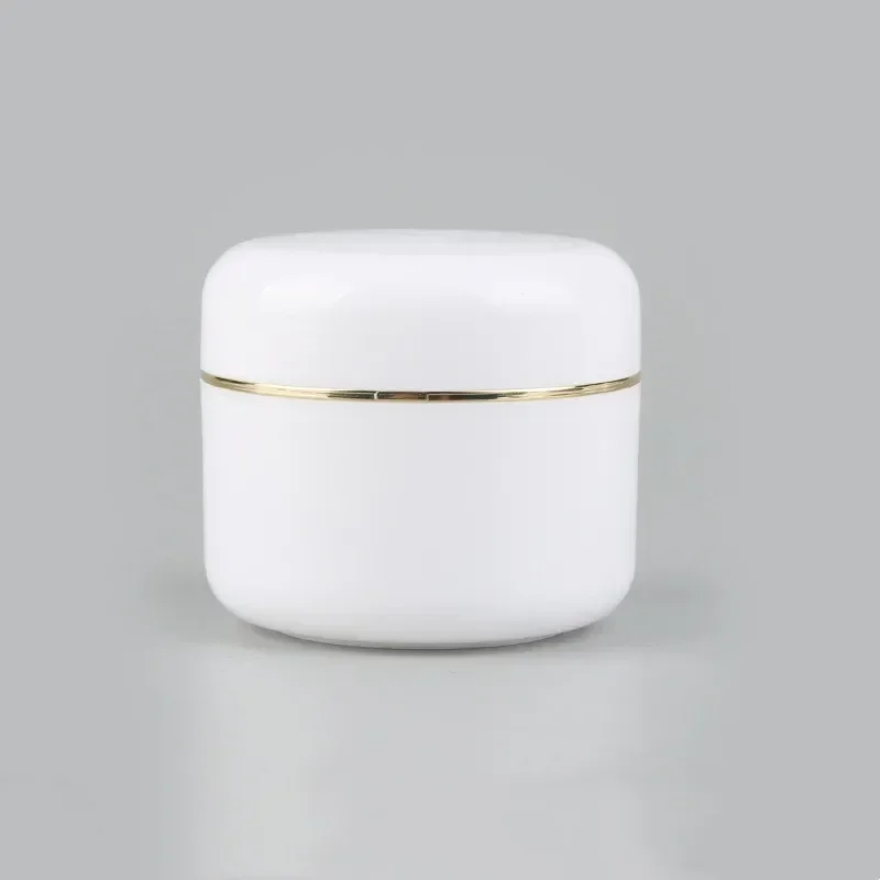Jars with Lids Plastic Bottle Cream Container for Cosmetics Wholesale Small Pot Jar Empty Lip Gloss Boxes Refillable Gel Cans