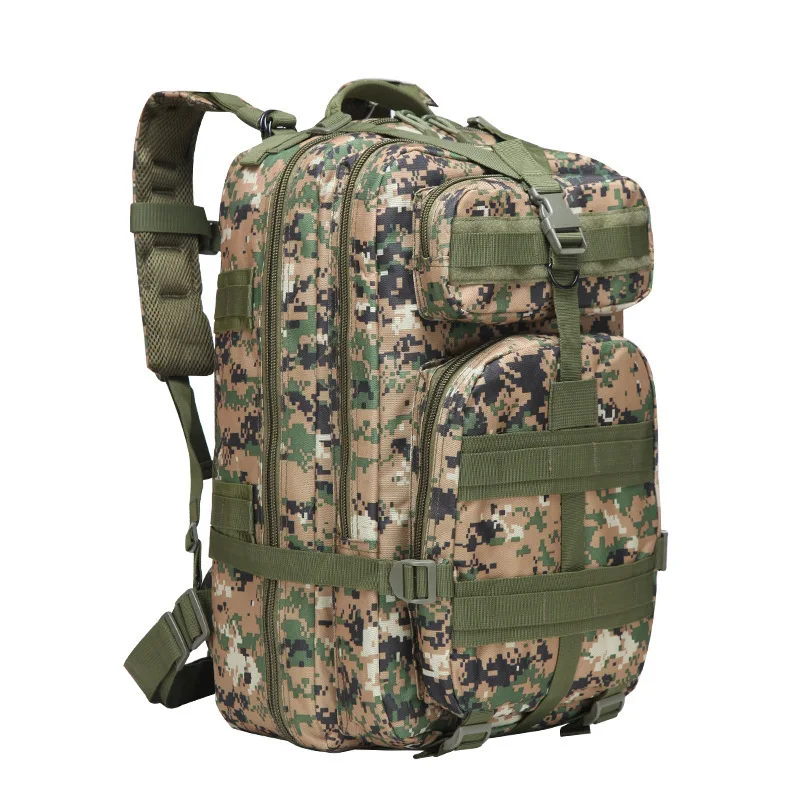 2026 new Outdoor backpacker large capacity breathable waterproof hiking bag travel bag backpack camouflage 3P tactical backpack