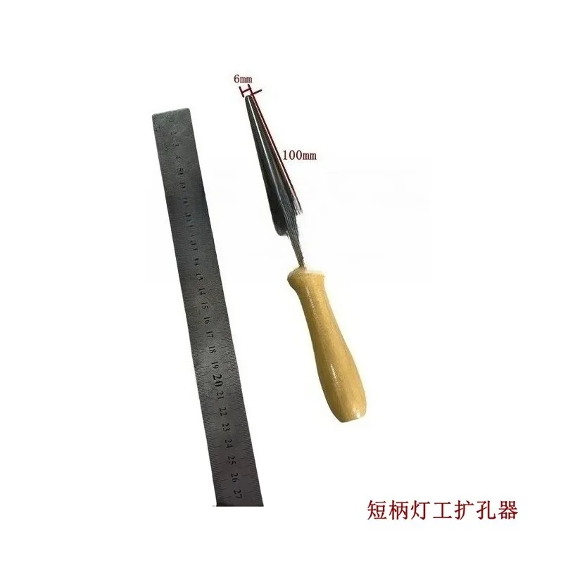 Lamp worker burned glass cone ring cup expander