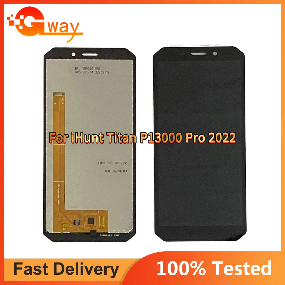 For iiHunt Titan P13000 Pro 2022 LCD Display + Touch Screen Digitizer For iHunt Titan P13000 Pro 2022 Display LCD Sensor Parts