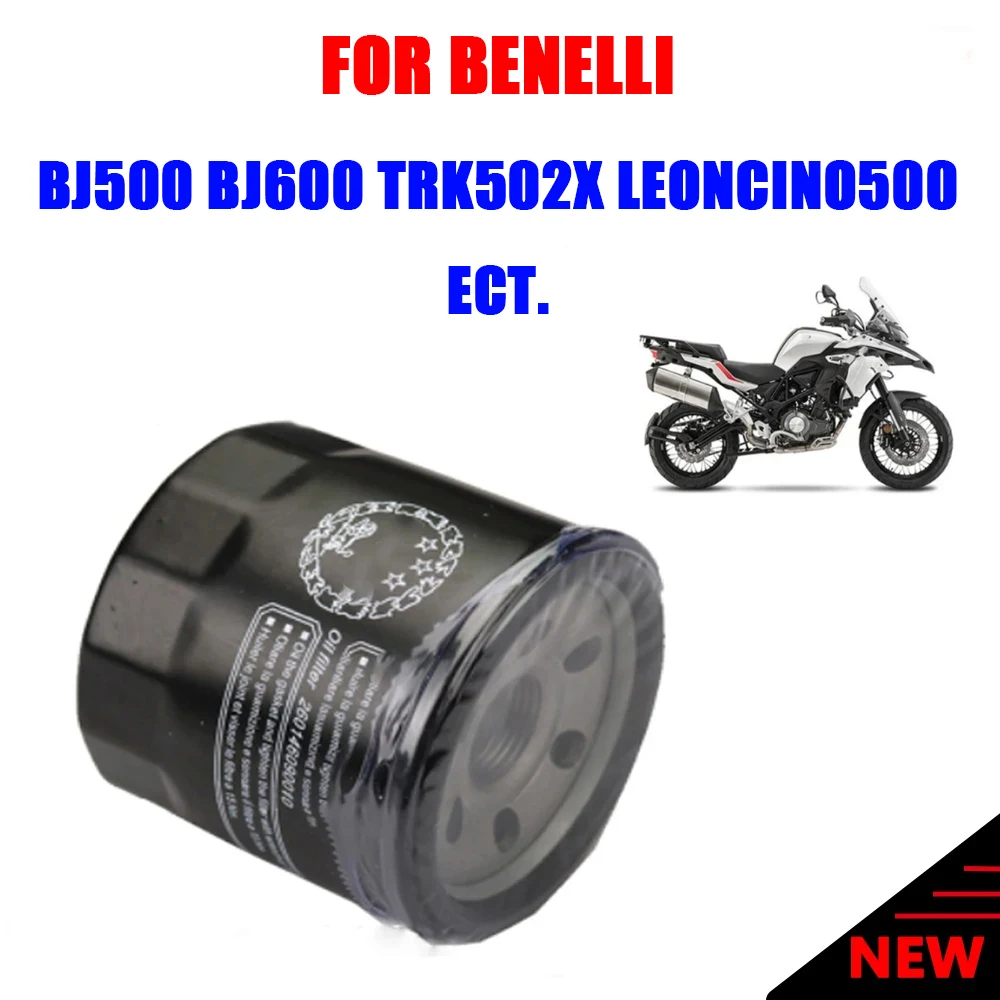 

For Benelli Motorcycle Oil Filter Cleaner 502c BJ300 BJ500 BJ600 TRK 502 Leoncino500 Leoncino 500 BN600 TNT600 Oil Filter