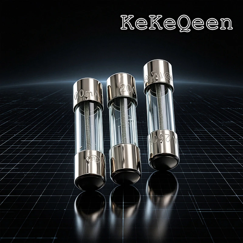 20Pcs/Lot 5*20MM T630mA Slow Blow Glass Fuse 250V T0.63A 5X20mm