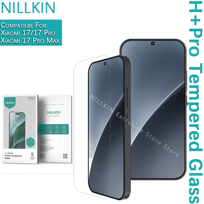 

Nillkin For Xiaomi 17 Pro Max/Mi 17 Ultra H+PRO Explosion proof high-definition tempered glass half screen protective film