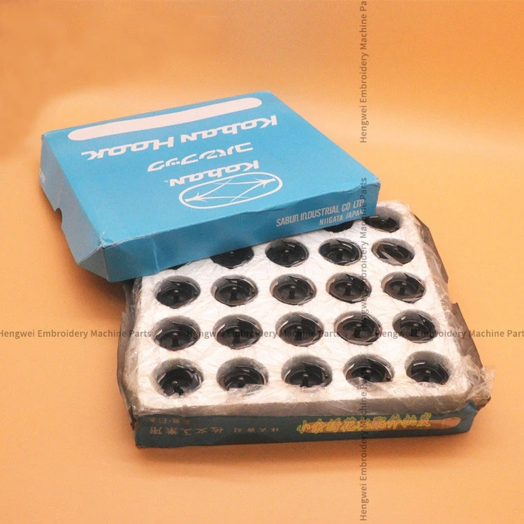 

Koban Rotary Hooks Shuttle Black Diamond 1 Times 1.6 Times Capacity for High Speed Embroidery Machine 1200 Rpm Oil-Free Shuttle