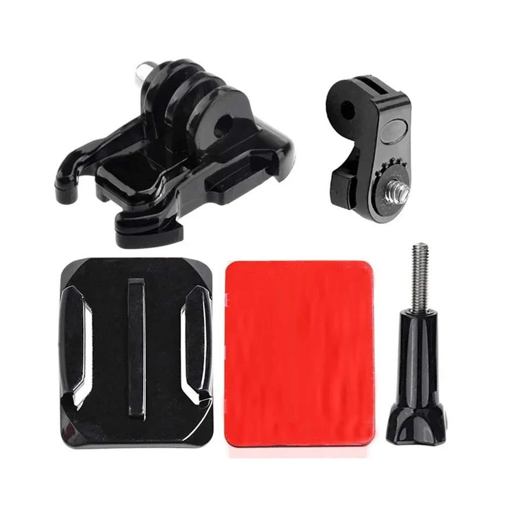 Nowy zakrzywiony kask + naklejka 3M + uchwyt do kamery Sony Action Cam HDR AS20 AS15 AS100V AS30V AZ1 AS200V FDR-X1000V akcesoria