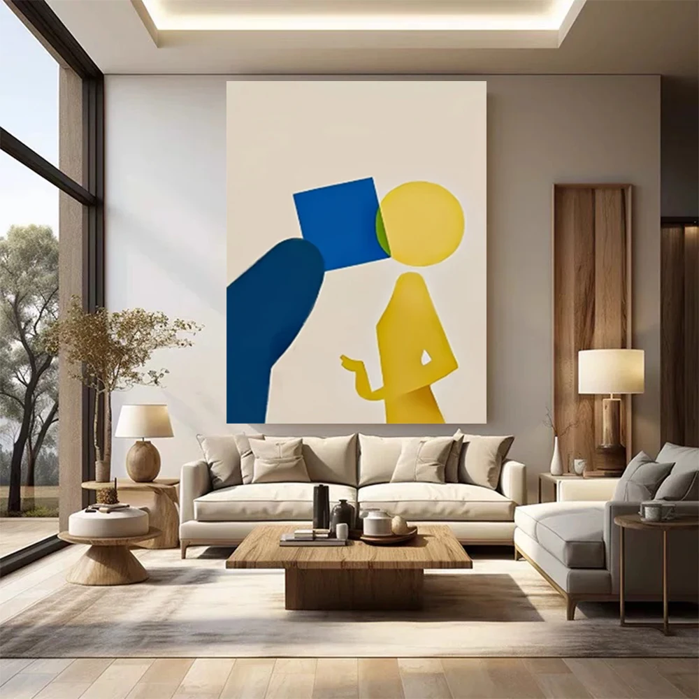 

High Quality Abstract Gold Oil Paintings Decor Living Room 100% Hand-Painted Canvas Posters Wall Art Picture For Home Mural Gift