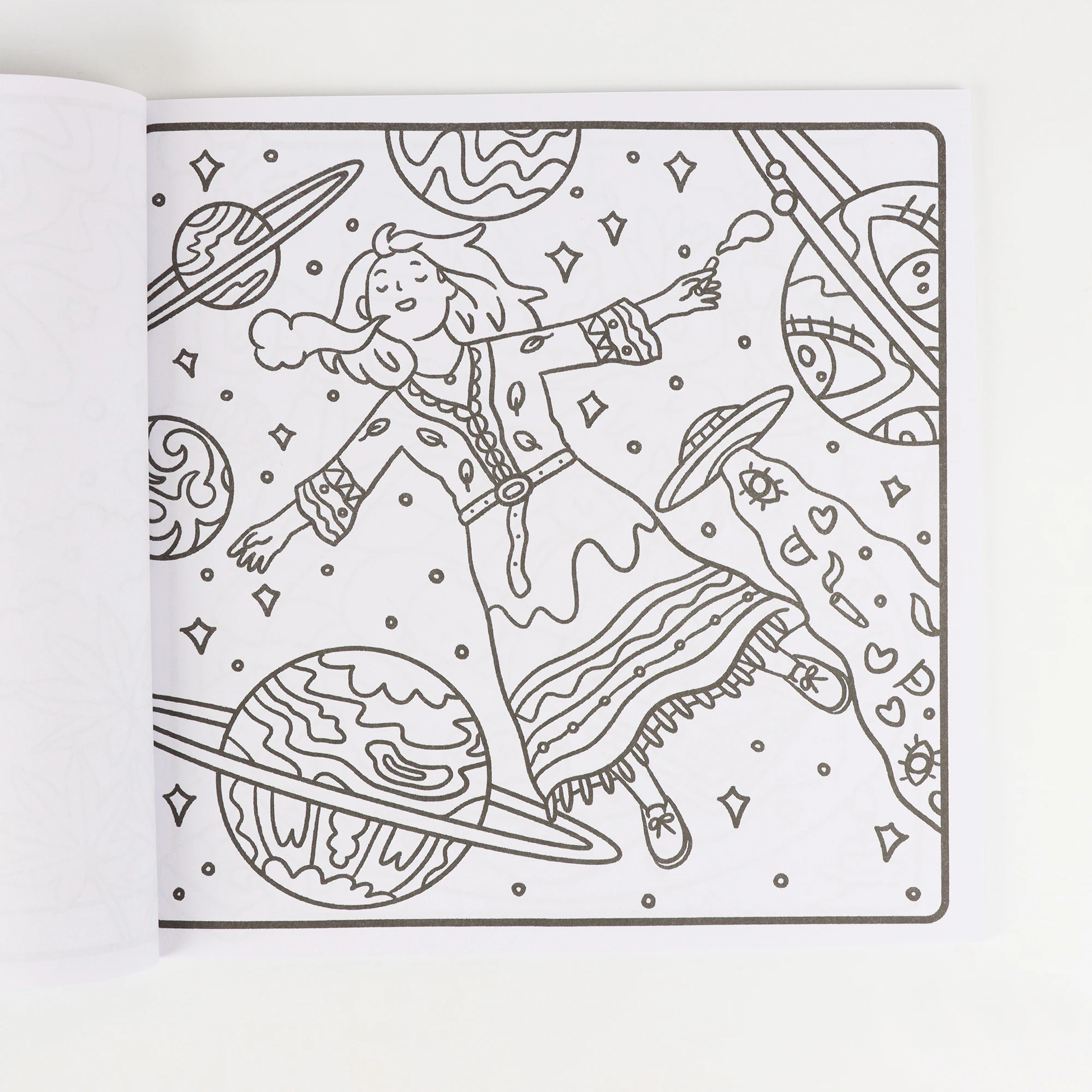 Stoner Moments: Coloring Book Featuring Cute and Cozy Daily Activities, Whimsical Drawings for Relaxation and Stress image 5