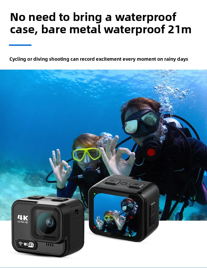 Factory Stock 1080P Portable 0.96 Inch Key Chain Mini Sports Camera for Student Tiny Campus Lightweight DV Thumb Camera