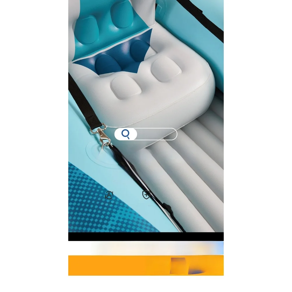 Asiento inflable para kayak con soporte ergonómico para respaldo, compatible con Aqua Marina Betta 26 y AM2026 para la serie KAYAK