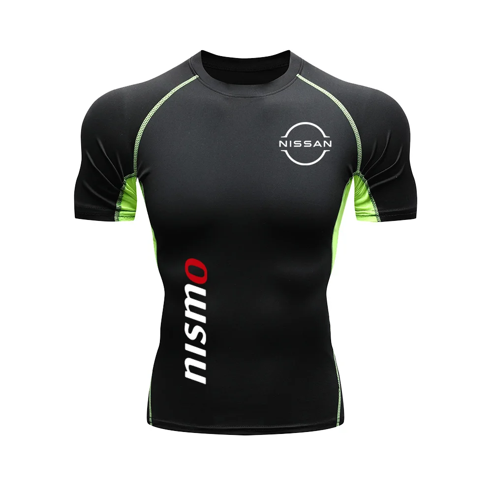 Nissan Autumn Hot Selling Men's Sports Running Long Sleeve Fitness Tight Top
