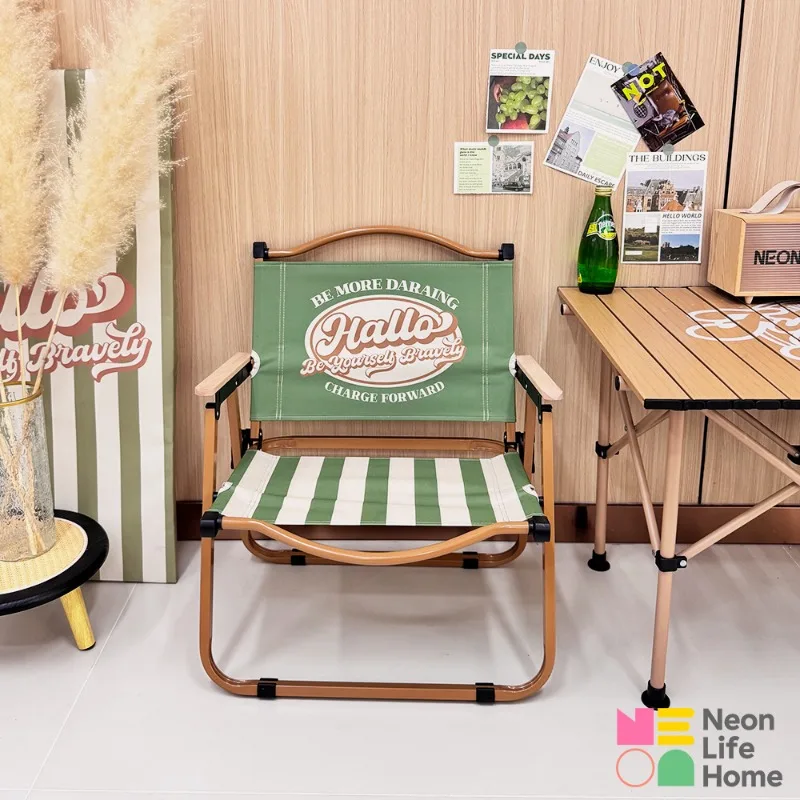 

Camping Chair Outdoor Portable Folding Chairs Balcony Patio Picnic Fishing Stool Beach Chair Field Equipment Accessories 캠핑 의자