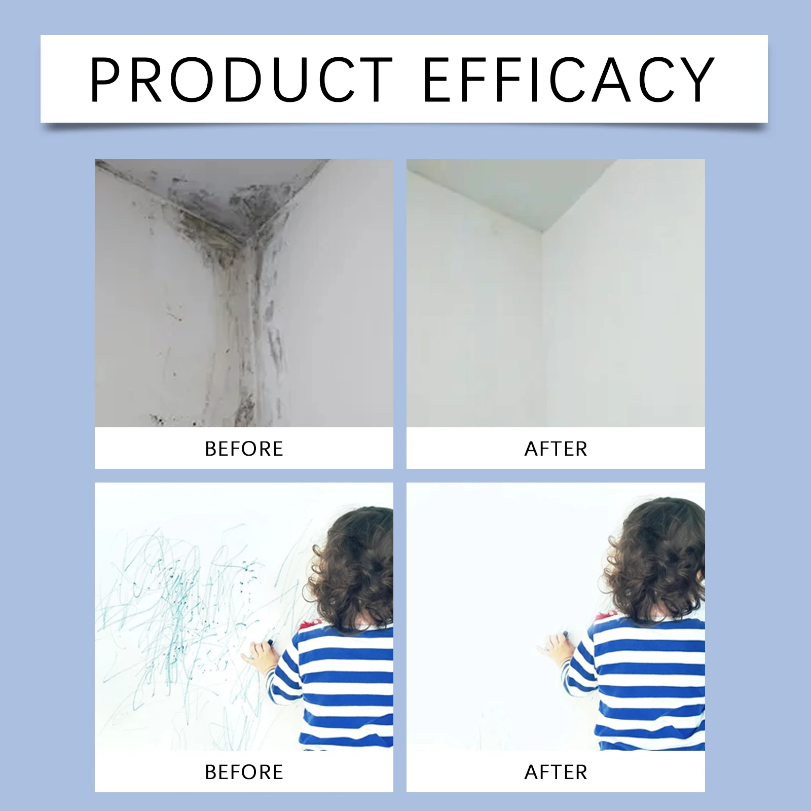 Wall Direct Spray Paint Repair Household Cover Stains Clean&Smooth Appearance Wall Peeling Indoor Renovation Direct Spray Paint