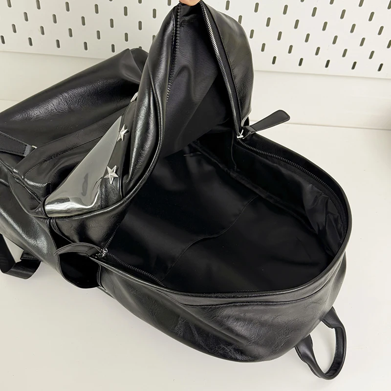 Mochila de cuero sintético par - Leather Work Rucksack Mens reseña y precio