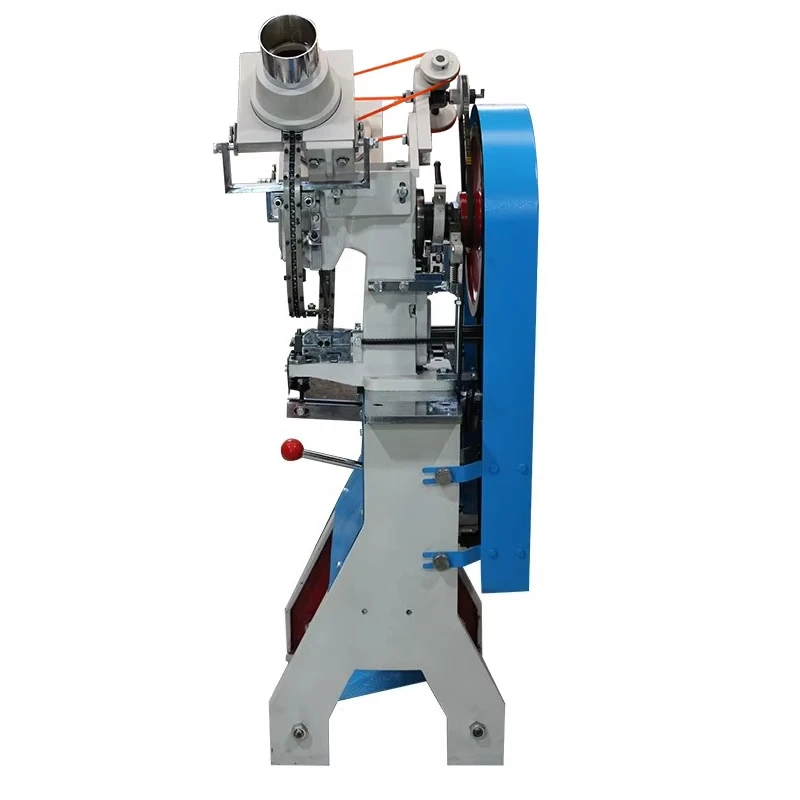 New Automatic Embossing Corns Riveting Machine for Sports Shoes Bags Efficient Eye Button Bra Leather Shoe Eyeleting Machine