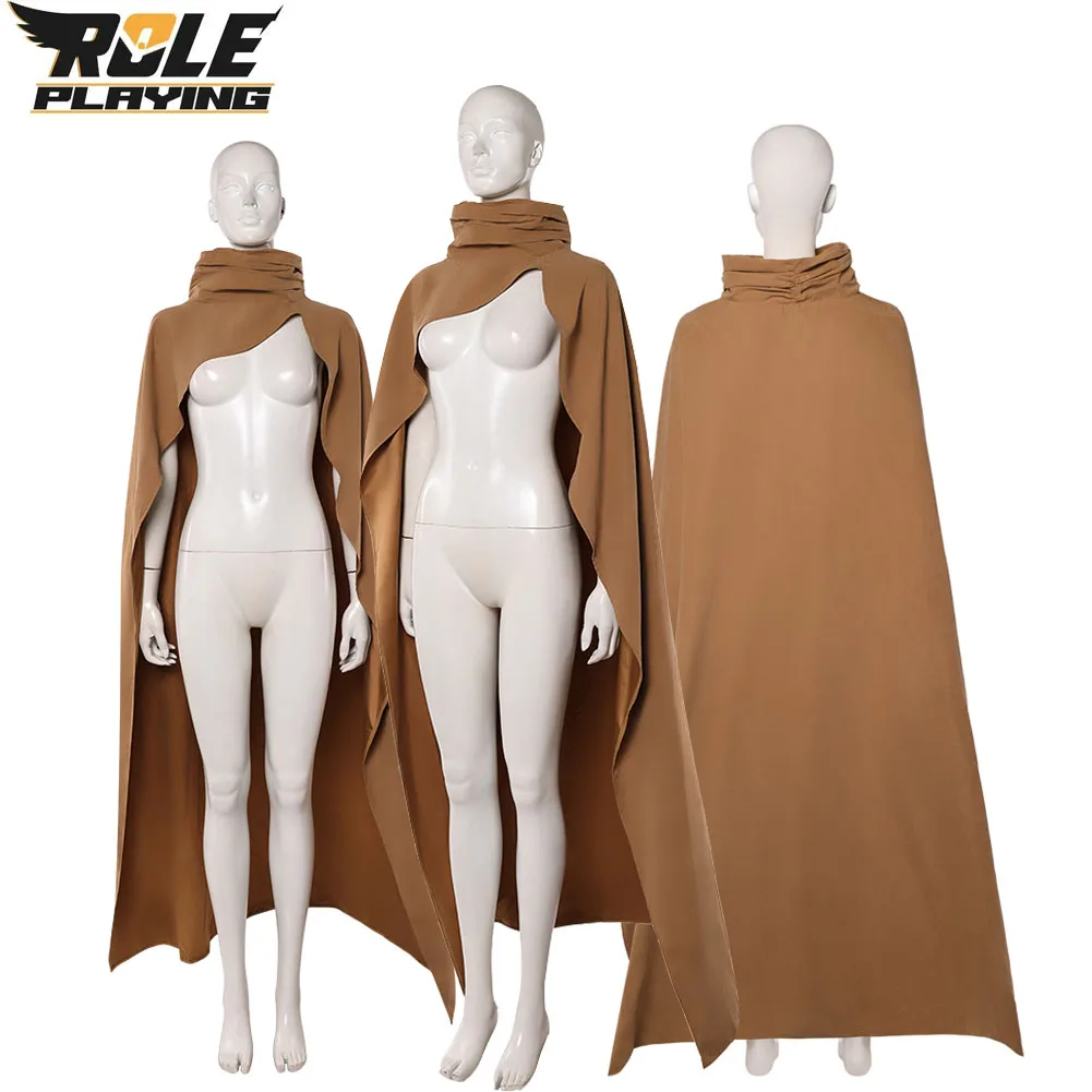 Disfraz de Devon Izara para Mujer, Capa Marrón de Fantasía, Disfraz de Maul Shadow, Ropa de Juego de Rol, Traje Femenino para Halloween y Carnaval