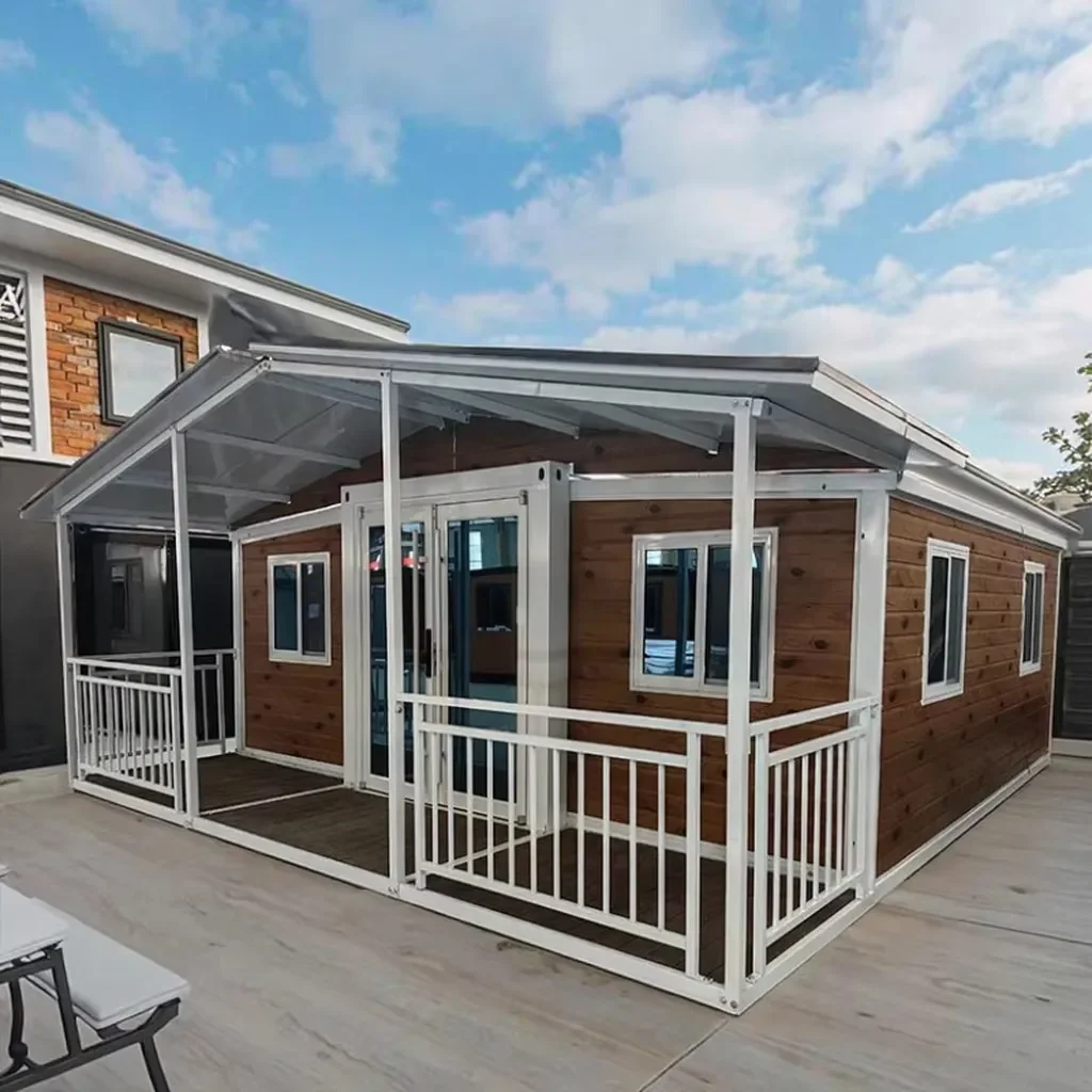 

Warehouse Barn Modular Prefab House Tiny Home Folding Room 20Ft 40Ft Expandable Container House 2 3 Bedrooms Cabins Garden Rooms