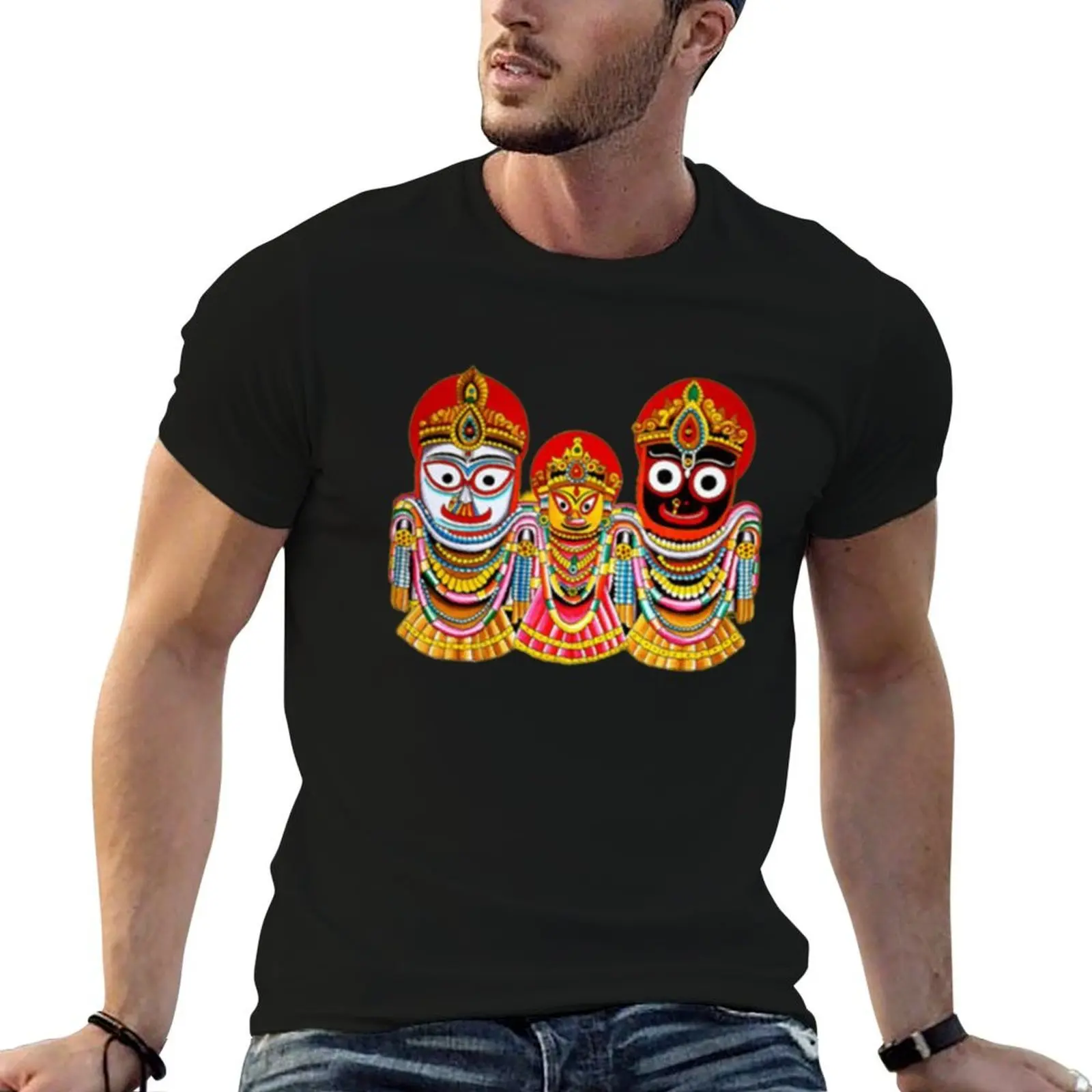 Camiseta Rath Yatra (2), camisetas divertidas para hombre, camisetas gráficas vintage para hombre, camiseta informal para hombre