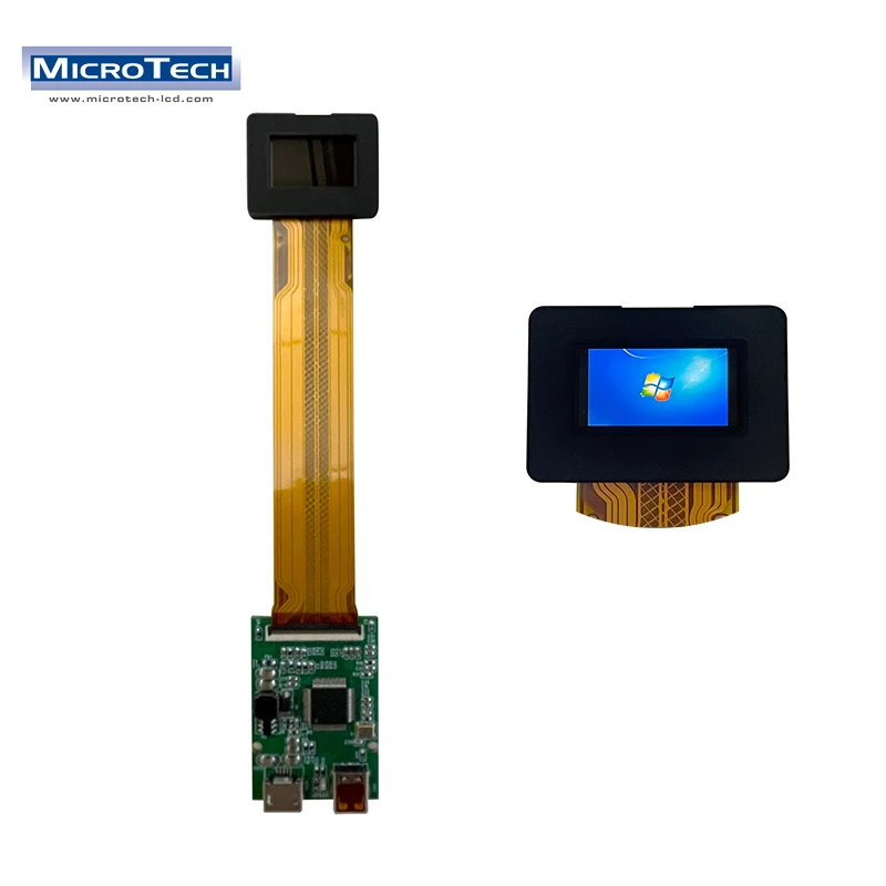 0.71 Inch AMOLED Display Module Full High Definition 1920x1080 Pixel 200 Nits Mini LVDS 16.7m Color Small Organic