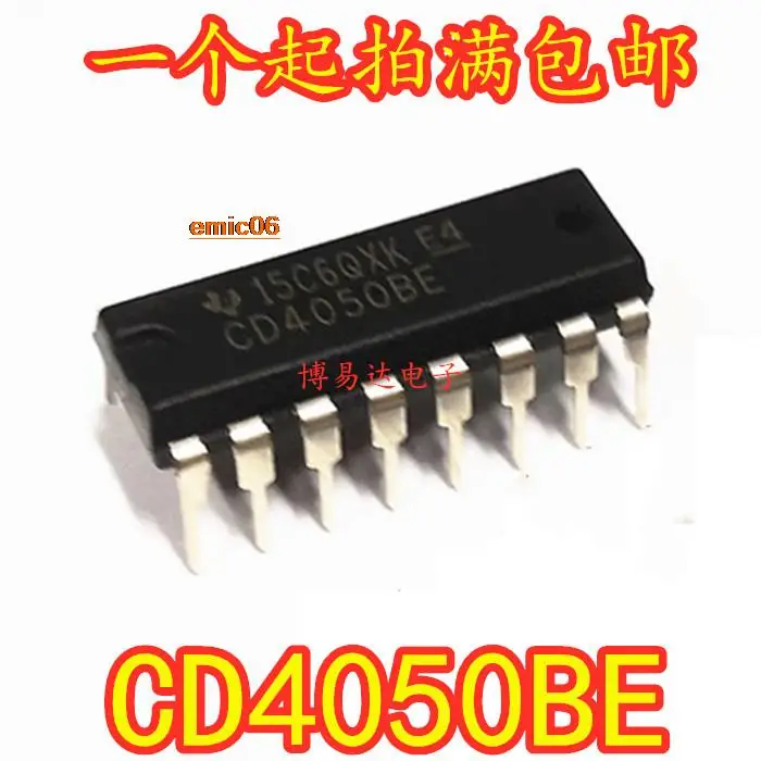 

10 шт., оригинальный запасной CD4050BE CD4050 DIP16/