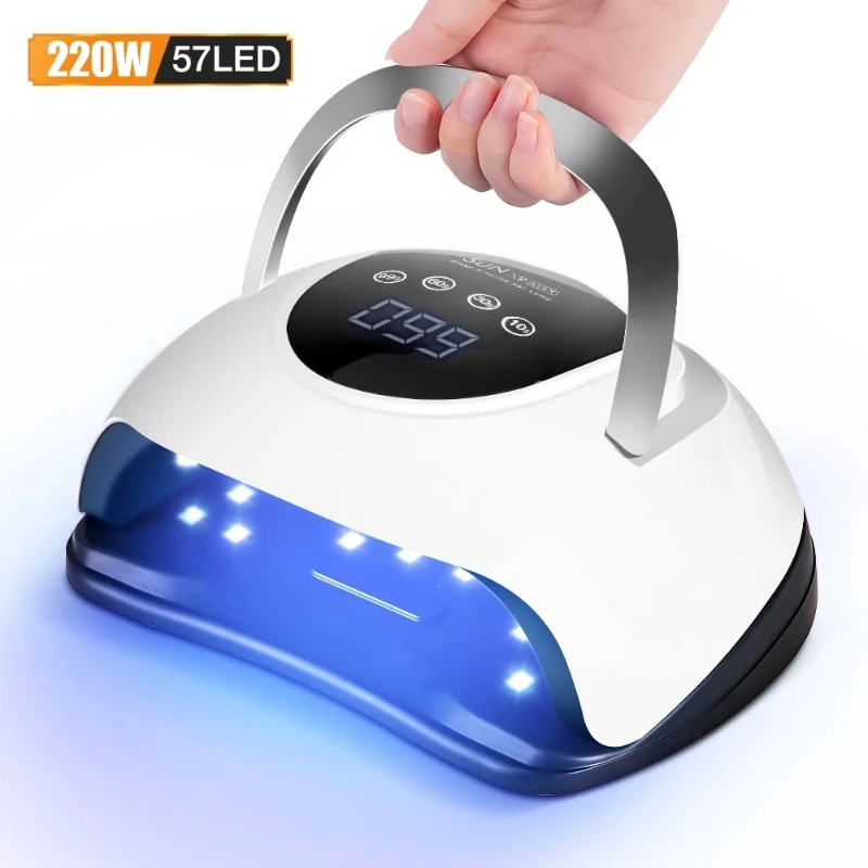 Automatic Sensor Nail Art Tools Drying Nail Manicure 57 UV Lamp Beads Curing Gel Polish 114W UV LED Nail Dryer Lamp