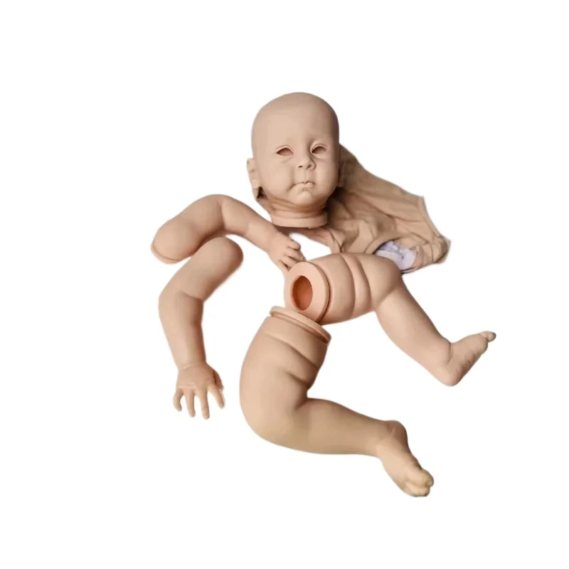 23inch Big Size Toddler Baby Popular Huxley Reborn Vinyl Doll Kit Unfinished Doll Parts