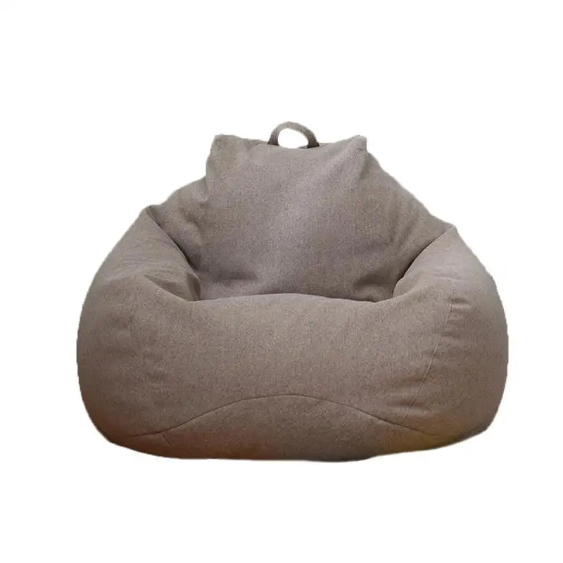 Bean Bag Sofa Cover Lazy Sofa Cover Removable And Washable Cotton Linen Sofa Cover Lounger Chair Sofa Cover Without Filler