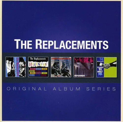 

The Replacements: 5CD Box Set. Оригинальная серия альбомов. Классическая коллекция альтернативного рока.