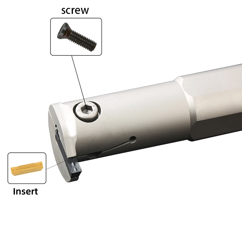 KKDAOKU Carbide Inserts Turning Tool Holder CNC Insert Lathe Machine Cutting Tools MGIVR/L2016  2520 MGIVR3125