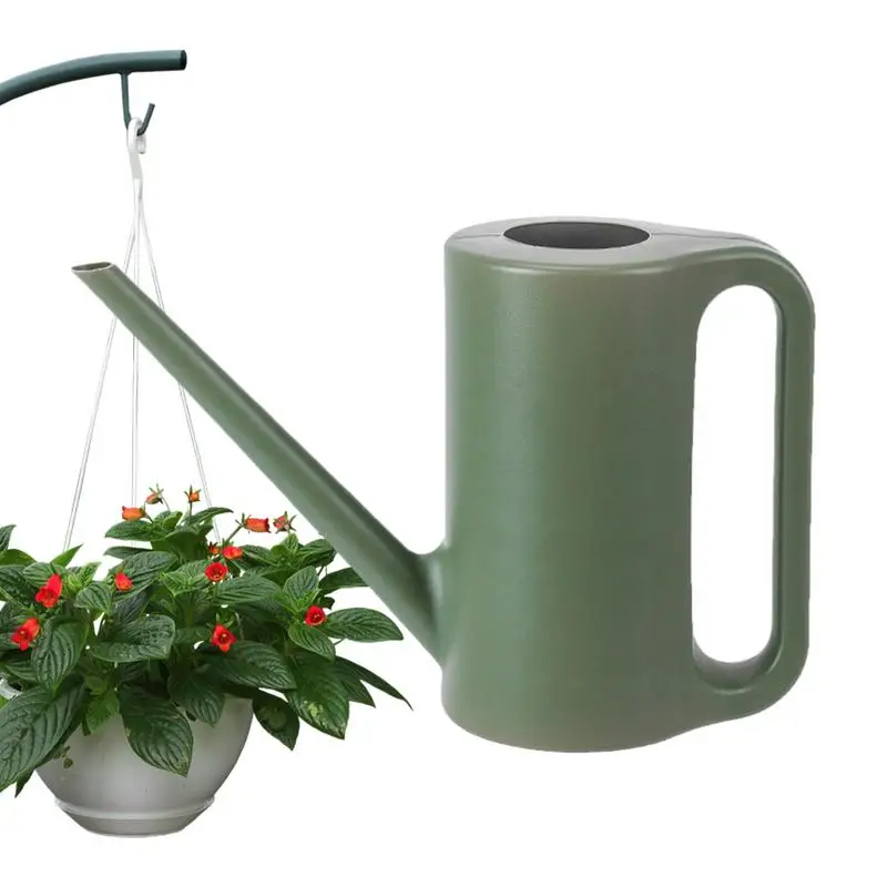 Indoor Watering Can Decorative Flower Watering Can With Long Spout Semi-Opening Garden Supplies Durable Water Can For House