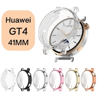 Case for Huawei Watch GT 4 41mm 46mm Accessory Bumper Protective Cover + Screen Protector for Huawei GT4