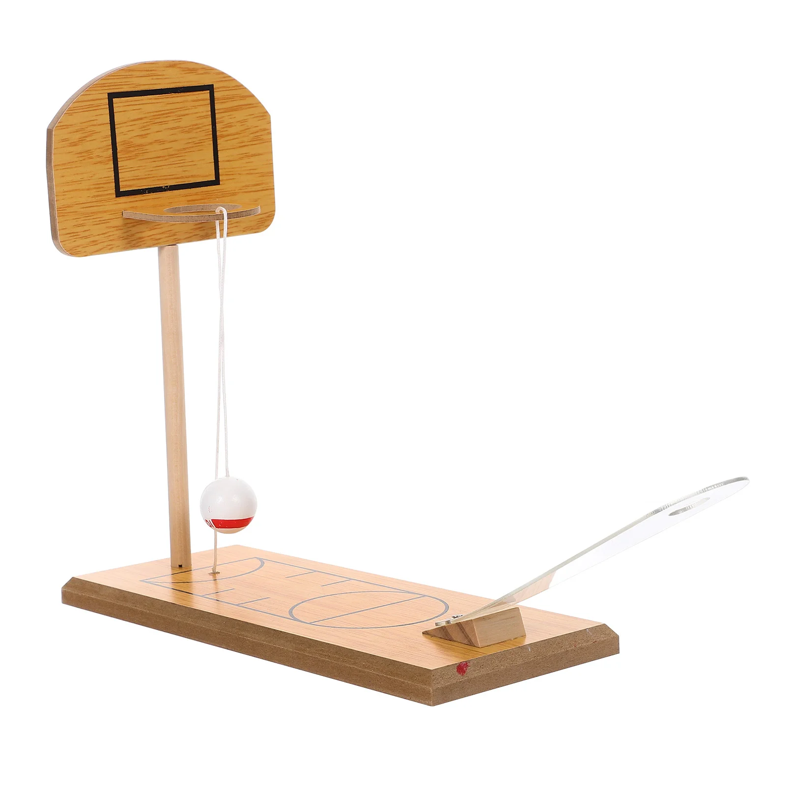 Wood Desktop Basketball Toy Mini Fun Basketball Game Toy for Kid Child Baby Wood Basketball Toy Educational Toy