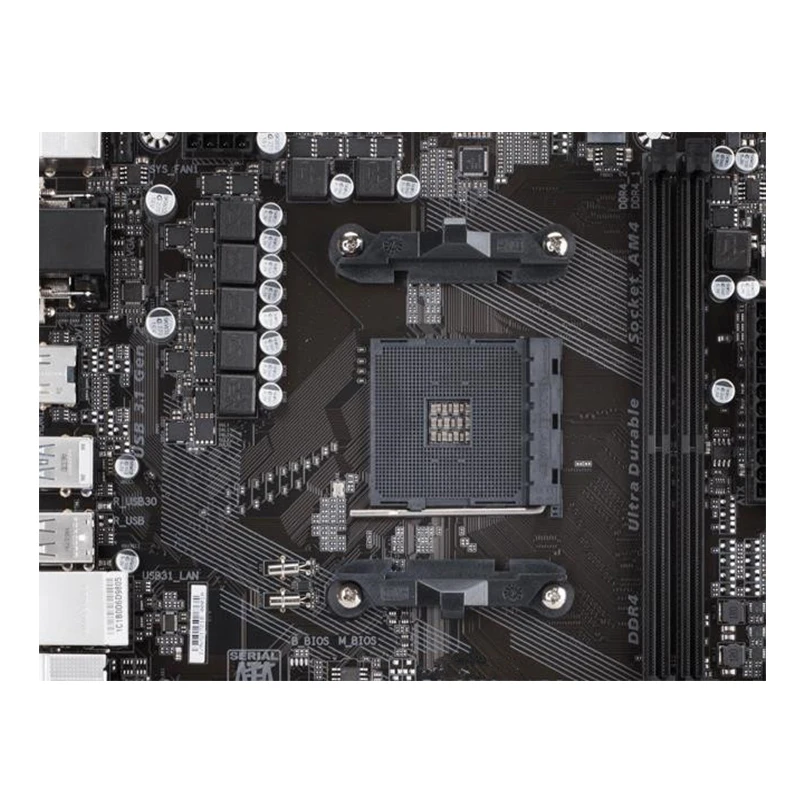 Soquete Mainboard Desktop para AMD A320, SATA III, USB 3.0, GA-A320M-HD2, AM4, DDR4, 32GB