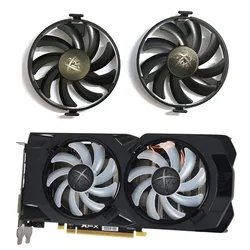 New FDCU12S9-C DC 12V 0.45A XFX 570 580 GPU Cooler for XFX AMD Radeon RX 480 470 570 580 470D RS Black Wolf Graphics Cooling Fan