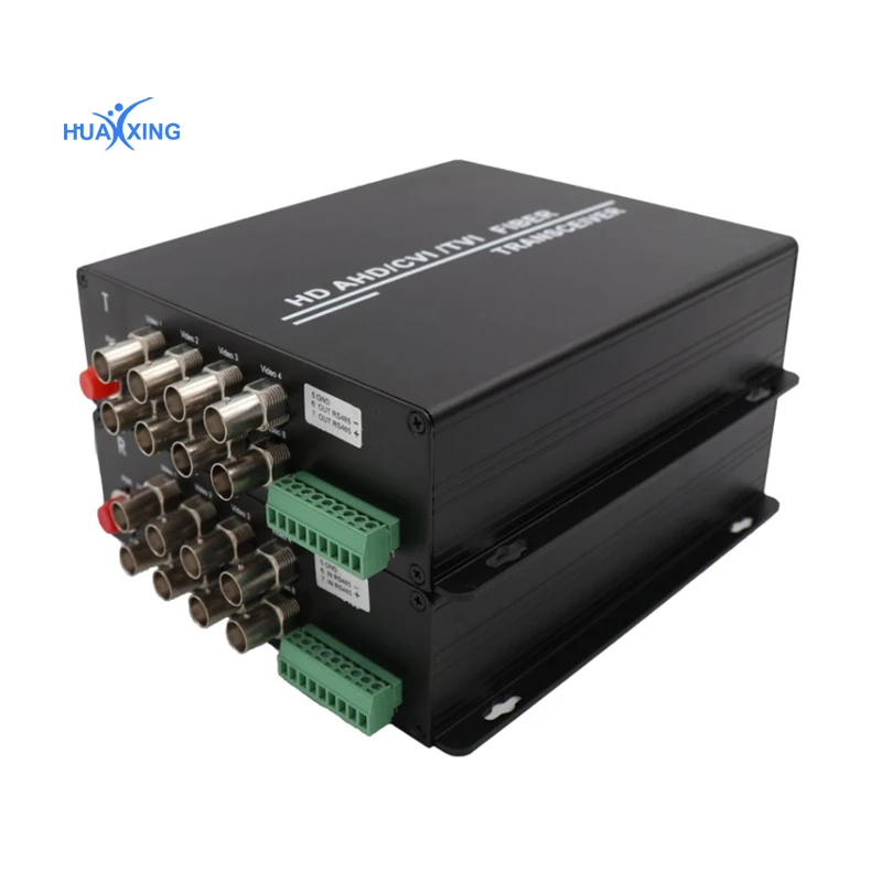 

SIGNAL VIDEO CONVERTER AHD/TVI/CVI - OPTICAL FIBER 8-CHANNEL - SETIK - 8XACT-FIBER