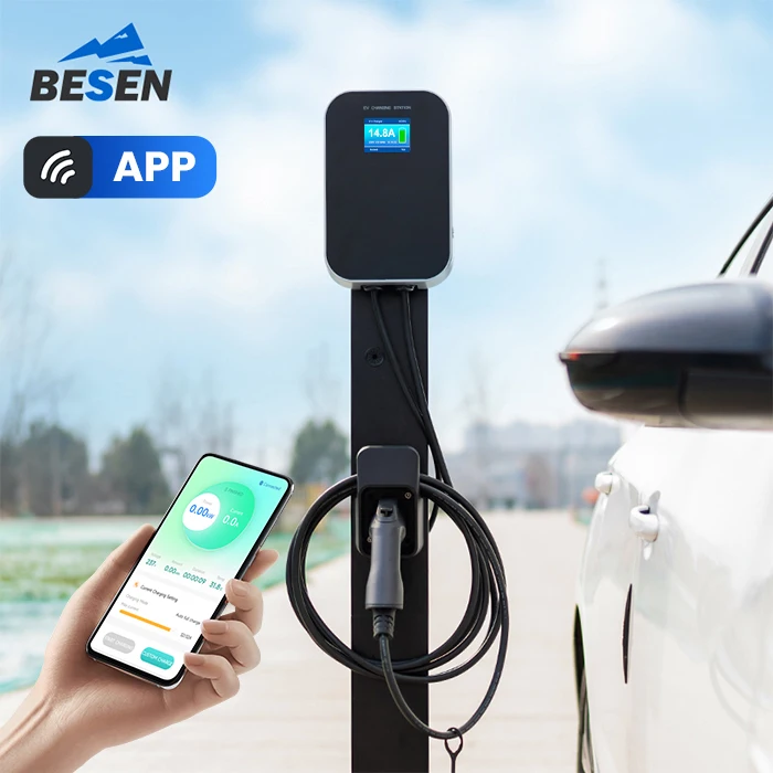 HOME Use Car Charger 22kW 32A EV CHARGING STATION APP For EV Charging Wholesaler