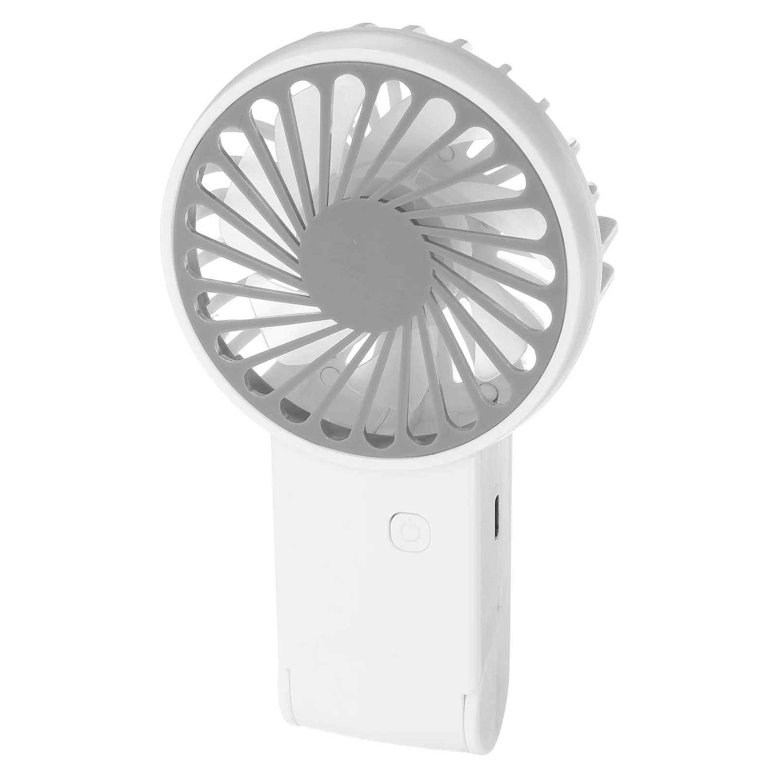 

Portable Usb Desk Small Foldable Handheld Rechargeable 3 Wind Modes Travel Office Dorm Outdoor Camping Lightweight Dual-Use Fan