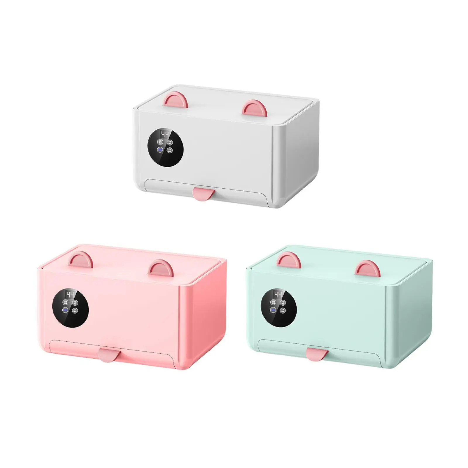 Wipe Warmer Portable Wipe Dispenser Temperature Adjustable Wet Tissue Heater