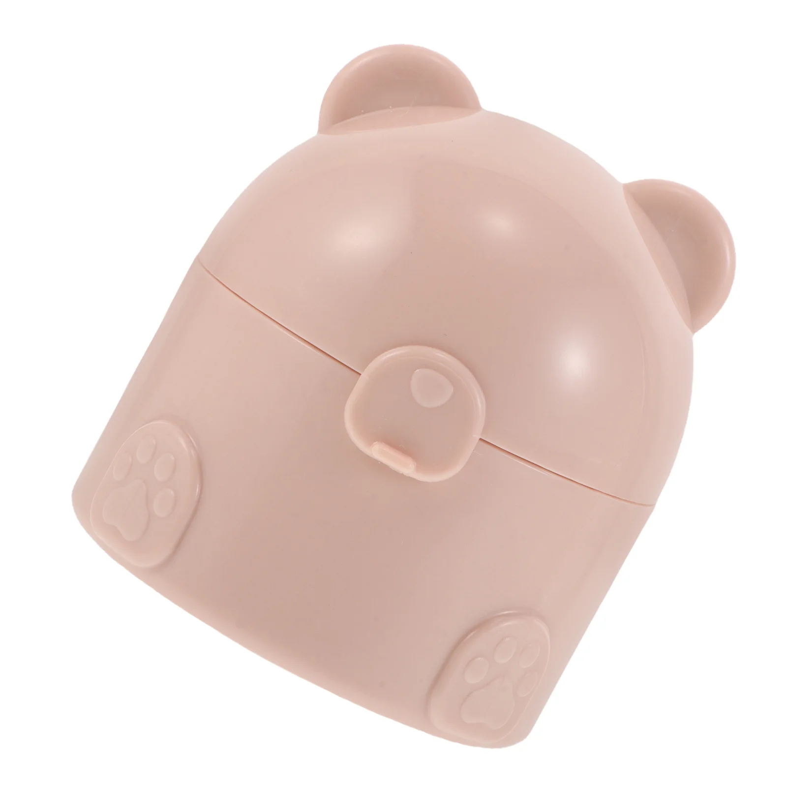 Soft Makeup Puff Set in Stylish Powder Jar Large Coverage Portable Puff Holder for Face Body Powder Easy Application Daily Use