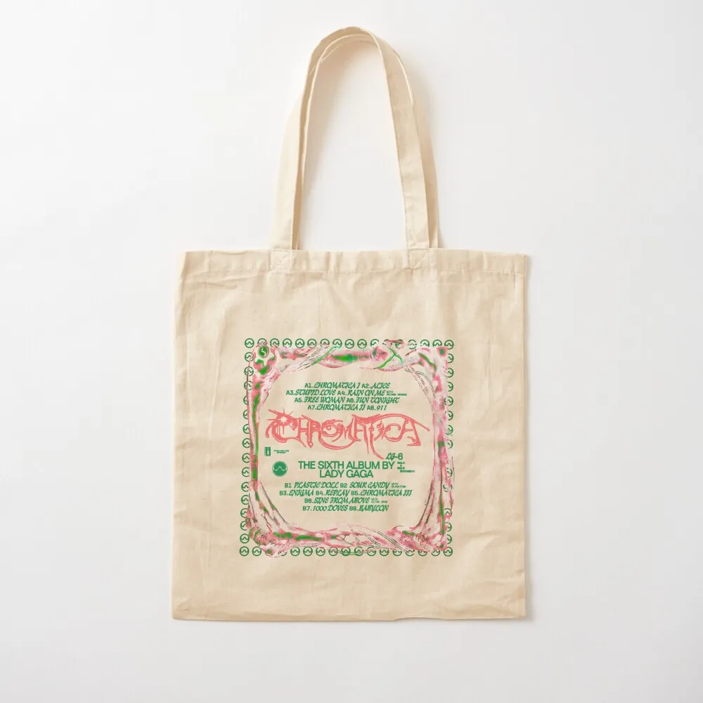 كروماتيكا ليدي غاغا حمل حقيبة حمل شاشة كبيرة حقيبة المرأة أكياس التسوق عربة تسوق قابلة للطي