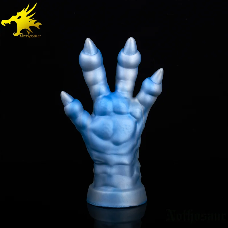 Fantasy Dragon Claw Sex Toys Silicone huge Artificial Hand Clit Stimulate Large Anal Plug With Suctiion Cup Foreplay Toy