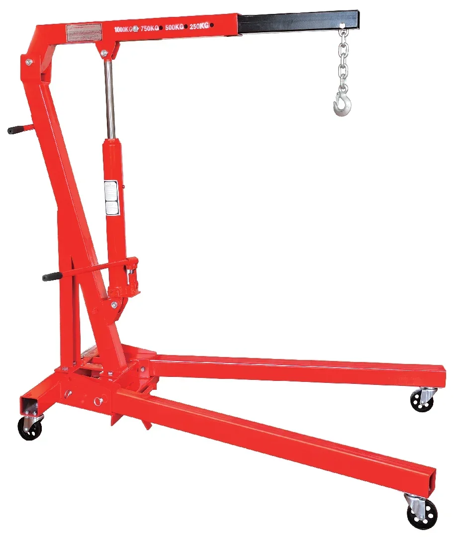 

New Hot Selling 1Ton Engine Hoist Shop Crane Hydraulic Lifting Workshop