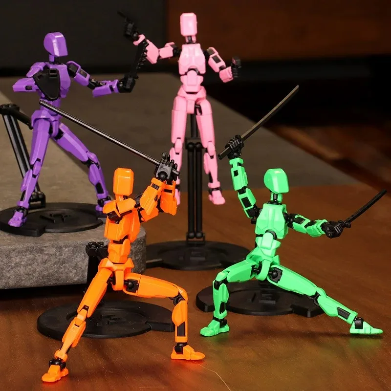 Titan Dummy 13 Action Figure Speelgoed Multi-Jointed Beweegbare Shapeshift Robot Mannequin Dummy Action Model Pop Speelgoed Kid Decora