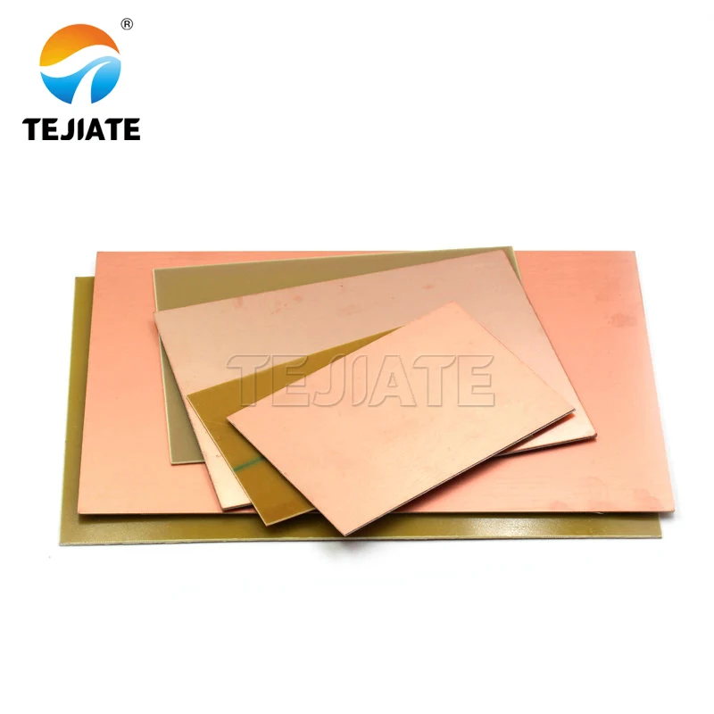 Single-sided and double-sided copper clad laminate PCB circuit board 10*15*20*30CM single-sided and double-sided glass fiber cop