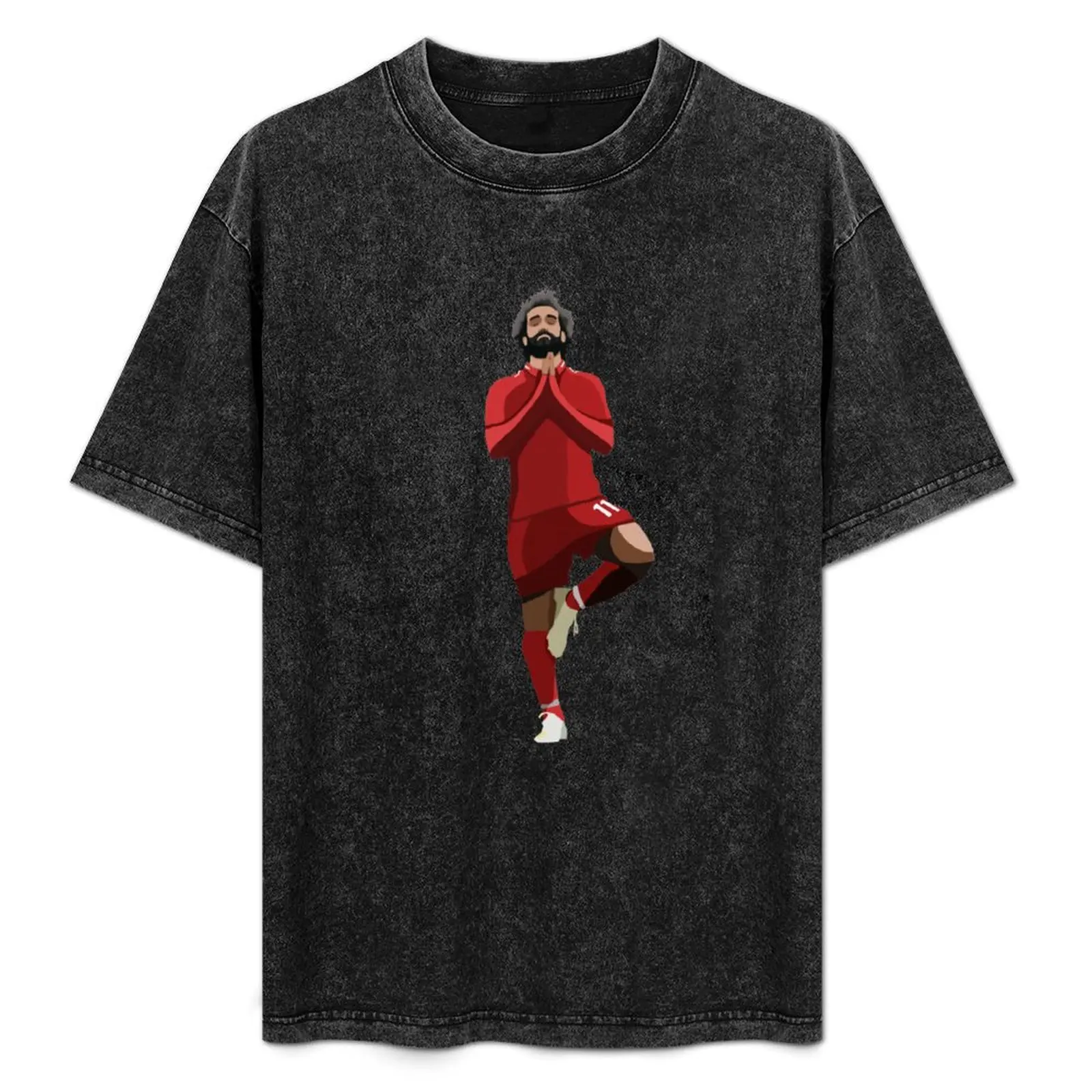 Liverpool's Mo Salah T-Shirt customs custom t shirt kawaii clothes shirts men