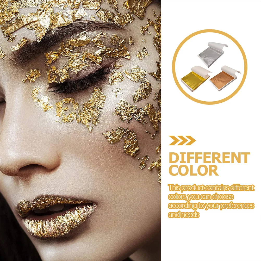 

Gold Foil Sheets Imitation Decorative Craft Leaf for DIY Handcrafts Furnishings Gilding Art Painting Nail Decoration