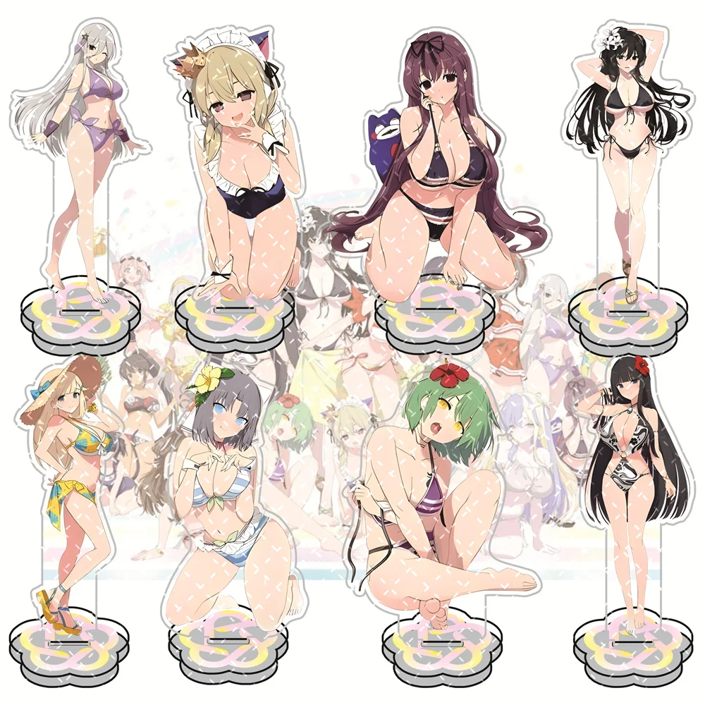 

Senran Kagura New Link Acrylic Stand 15cm - Bikini Girls Assorted Characters Game Peripheral Collectible Desktop Decor Gift