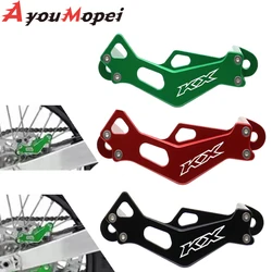 KX LOGO Rear Brake Caliper Guard Cover For Kawasaki KX250 2019-2021 KX250F 2004-2018 KX450 2019-2021 KX450F 2006-2018