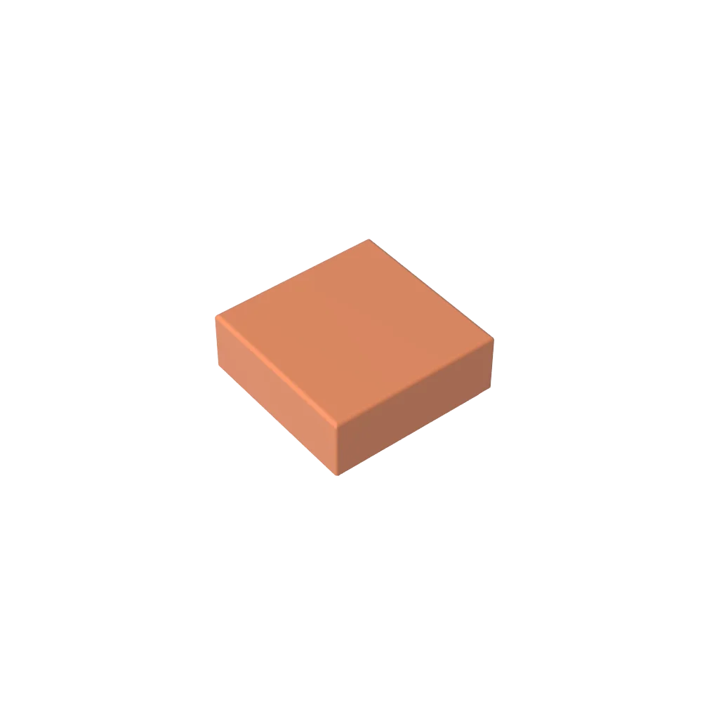 Gobricks GDS-613 Fliese 1 x 1, kompatible Nr. 3070 30039 Teile zum Selbermachen für Kinder