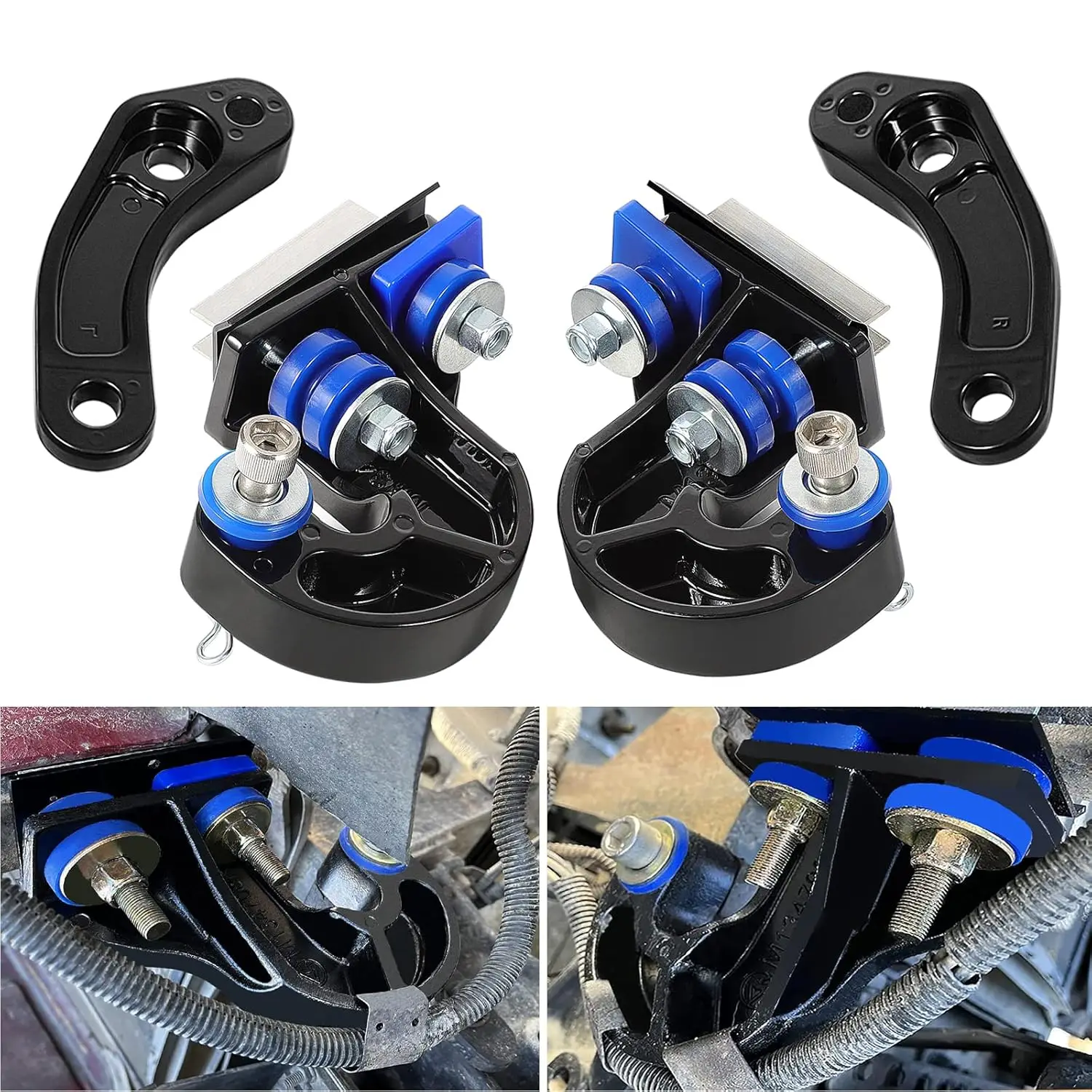 

Lower Hood Pivot Kit & Hinge Bolt Bushing Bracket for Peterbilt 377 378 379